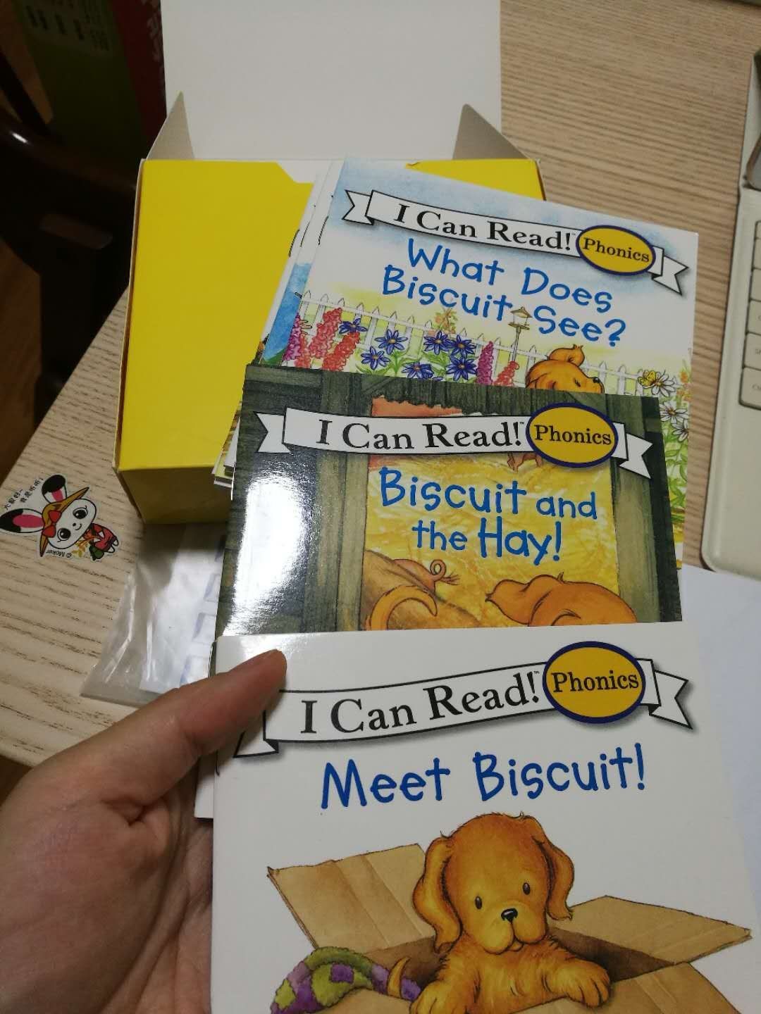 求饼干狗,小鼠波波等点读包,版本如图